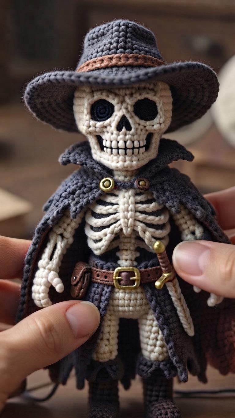 スケルトン編みぐるみ - Etsy 日本