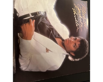 Michael Jackson Thriller Album-record Is Cracked/Broken-selling As Is