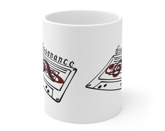 Dissonance Cassette Tape Mug