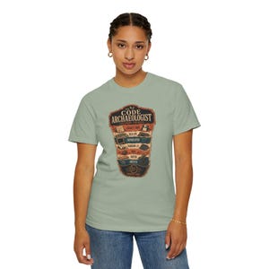 Code Archaeologist Software Engineer Shirt, Legacy Code Strata T-Shirt, Funny Senior Developer Tee, Programmer Gift image 12