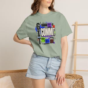 Git Commit Shirt, Software Engineer Tee, Programmer Shirt, Developer Gift, Coding Shirt, Tech Gift image 20