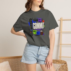 Git Commit Shirt, Software Engineer Tee, Programmer Shirt, Developer Gift, Coding Shirt, Tech Gift image 19