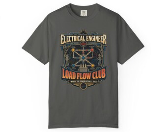 Load Flow Club Where the Power Actually Goes Funny Power Systems Engineering Gift, Grid Analysis Student Graduation Present, Utility STEM