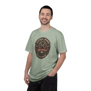 Electrical Engineer Solder Debug Repeat Shirt, Vintage Comfort Colors Tee image 15