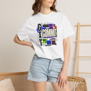Git Commit Shirt, Software Engineer Tee, Programmer Shirt, Developer Gift, Coding Shirt, Tech Gift image 17