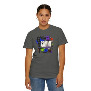 Git Commit Shirt, Software Engineer Tee, Programmer Shirt, Developer Gift, Coding Shirt, Tech Gift image 11