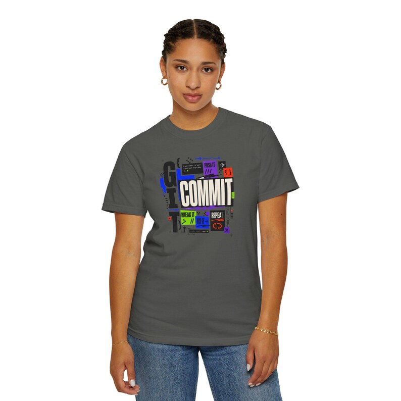 Git Commit Shirt, Software Engineer Tee, Programmer Shirt, Developer Gift, Coding Shirt, Tech Gift image 11