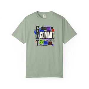 Git Commit Shirt, Software Engineer Tee, Programmer Shirt, Developer Gift, Coding Shirt, Tech Gift image 4