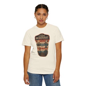 Code Archaeologist Software Engineer Shirt, Legacy Code Strata T-Shirt, Funny Senior Developer Tee, Programmer Gift image 10