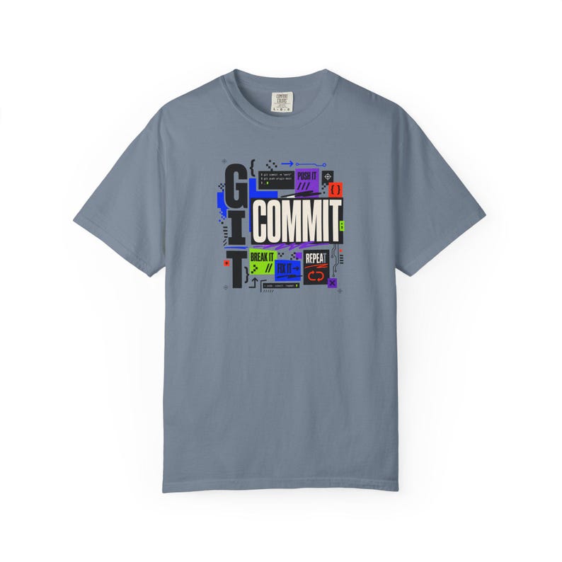 Git Commit Shirt, Software Engineer Tee, Programmer Shirt, Developer Gift, Coding Shirt, Tech Gift image 6