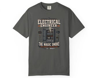 The Magic Smoke Once Released It Never Goes Back Funny Engineering Gift, Electronics Humor, Engineering Student Graduation Present, STEM
