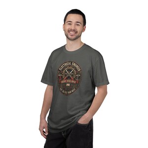 Electrical Engineer Solder Debug Repeat Shirt, Vintage Comfort Colors Tee image 14