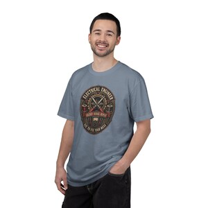 Electrical Engineer Solder Debug Repeat Shirt, Vintage Comfort Colors Tee image 16