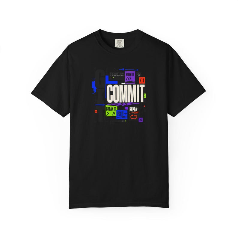 Git Commit Shirt, Software Engineer Tee, Programmer Shirt, Developer Gift, Coding Shirt, Tech Gift image 8