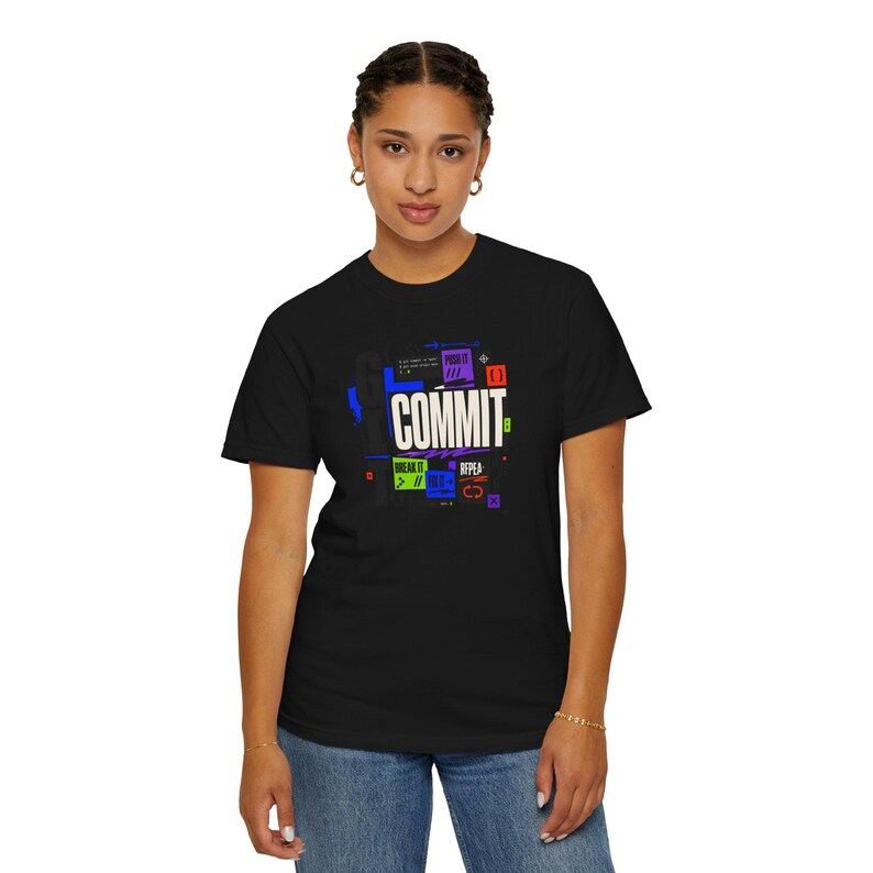 Git Commit Shirt, Software Engineer Tee, Programmer Shirt, Developer Gift, Coding Shirt, Tech Gift image 16