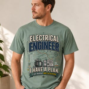 I Have a Plan It Just Involves Calculations Funny Engineering Gift, Math Humor, Engineering Student Graduation Present, STEM Problem Solver
