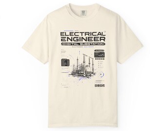 Digital Substation Power Systems Engineering Gift, Grid Automation Humor, Engineering Student Graduation Present, Utility Tech STEM Design