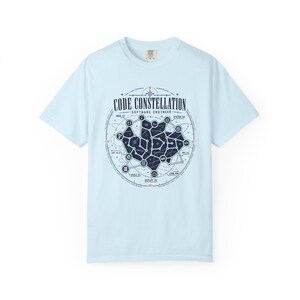 Kodkonstellation Mjukvaruingenjör T-shirt, astronomikodning T-shirt, rymdprogrammerare T-shirt, teknikgåva för utvecklare bild 4