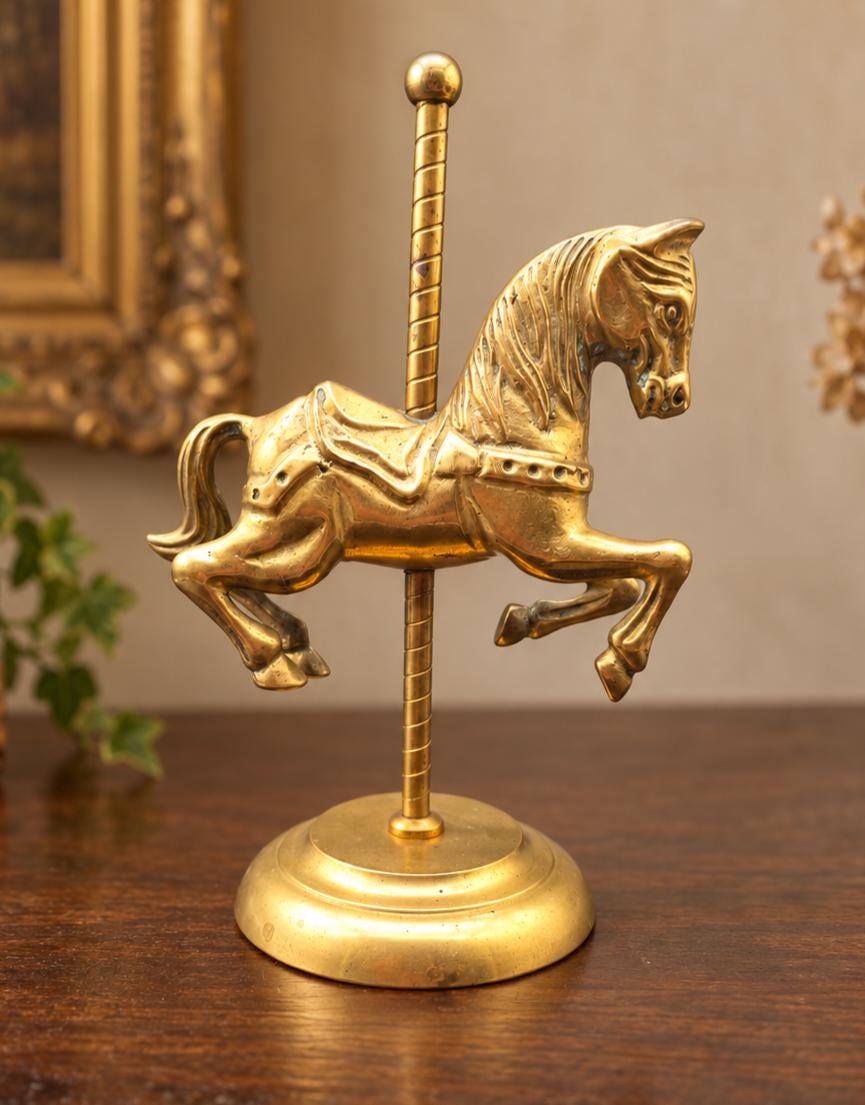 Carousel Horse Figurines - Etsy