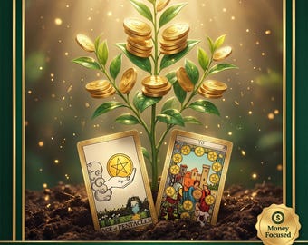 Leitura de Tarot para Dinheiro: Renda, Carreira, Bloqueios Financeiros (Mesma Hora)