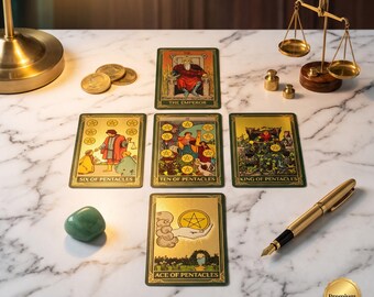 Leitura de Tarot Financeiro (Mesma Hora) • Previsões sobre Carreira, Dinheiro e Negócios