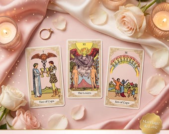Leitura de Tarot para Futuro Marido • Previsão do Momento Ideal para Casamento (Mesma Hora)