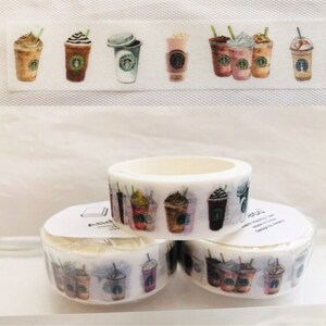 Starbucks koffie-washitape