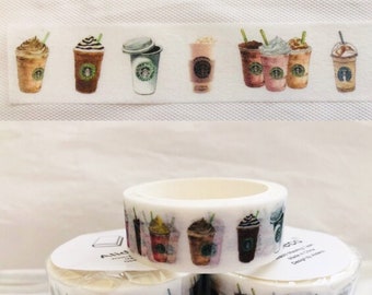 Starbucks Coffee Washi Tape