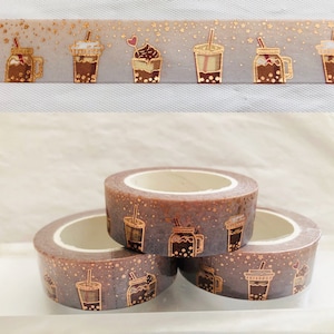 Rose Gold Washi Tape Kaffee Washi Tape