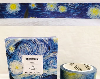 Van Gogh Starry Night Washi Tape