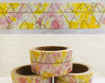 Watercolor Splatter Washi Tape