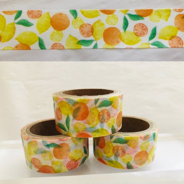 Citrus Washi Tape