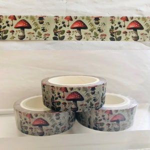 Ruban adhésif en Washi vintage champignon vénéneux