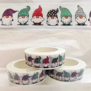 Colorful Gnomes Washi Tape
