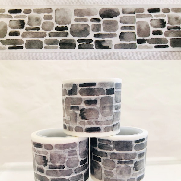 Watercolor Brick Washi Tape