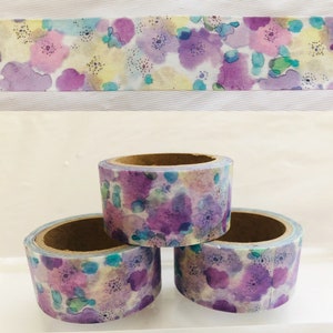 Watercolor Pansy Washi Tape