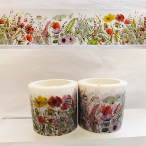 Fall Flower Garden Washi Tape