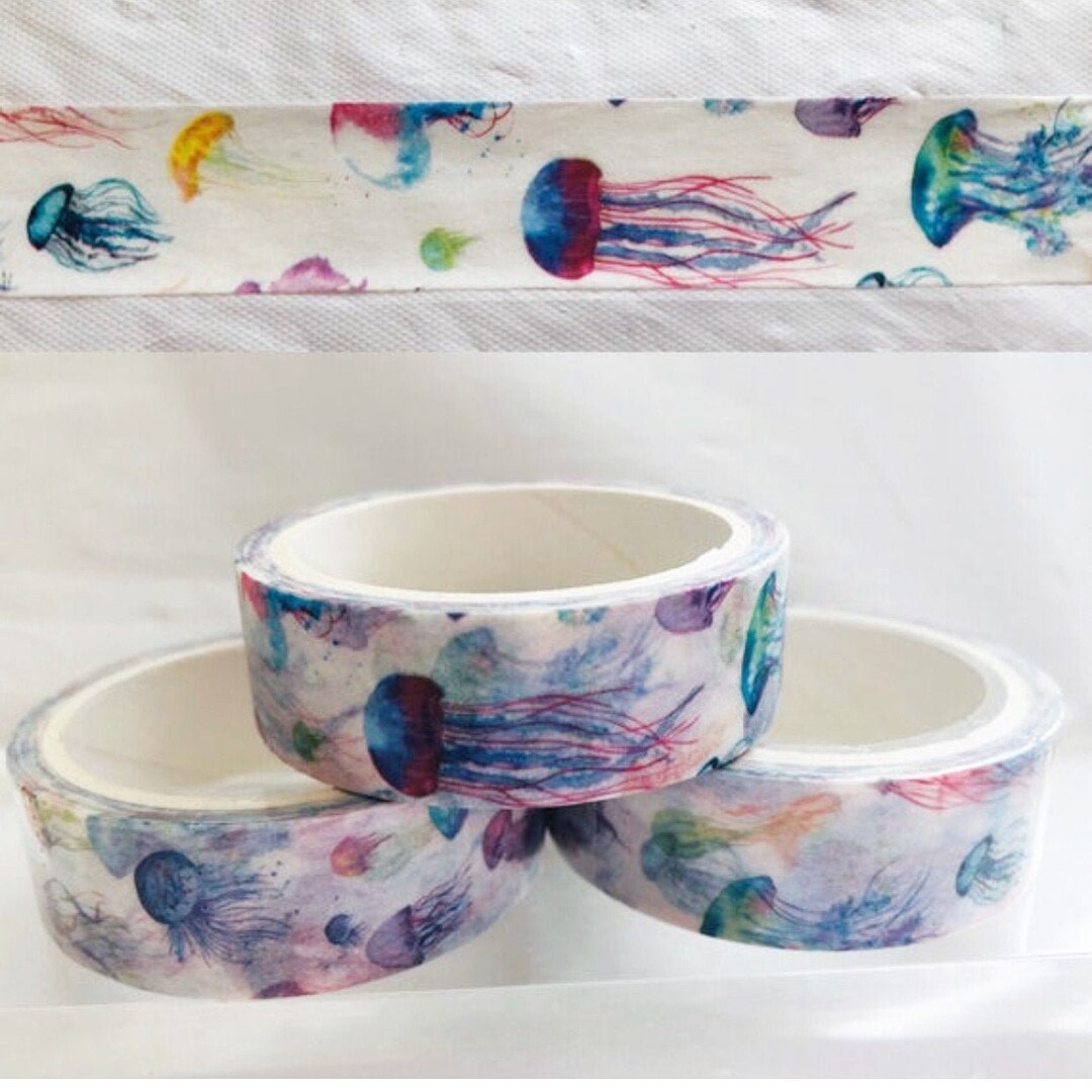 Jellyfish Washi Tape Etsy