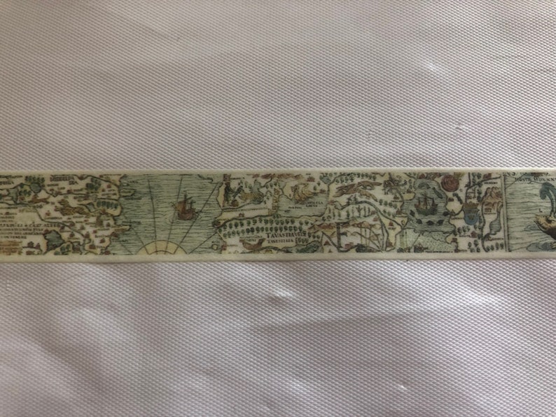 Old World Map Washi Tape - Etsy
