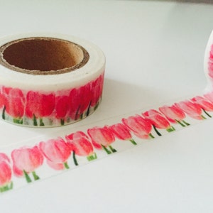 Frühlingstulpen Washi Tape