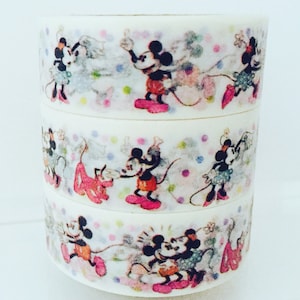 Disney Mickey and Minnie Mouse Washi Tape