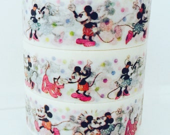 Disney Mickey and Minnie Mouse Washi Tape