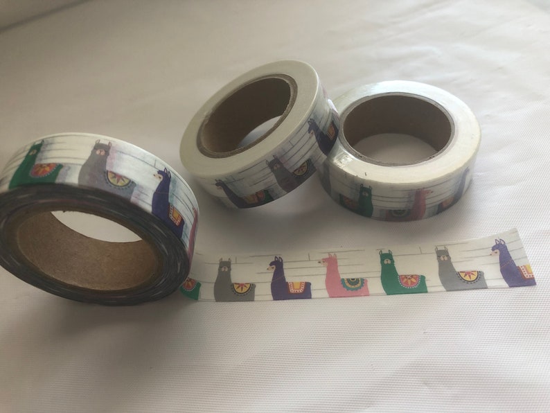 Llama Washi Tape