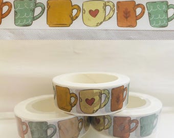 Coffee Cup Washi Tape