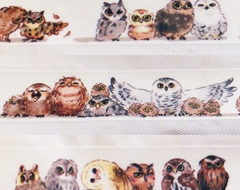 Unique Owls Washi Tape