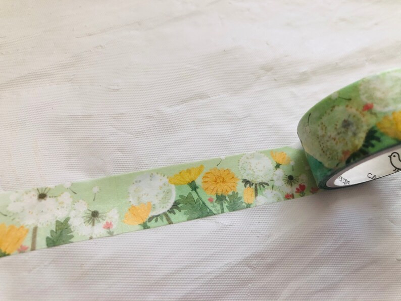 Dandelion Birds Washi Tape