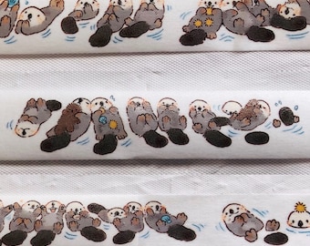 Adorable Otters Washi Tape
