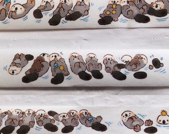 Adorable Otters Washi Tape