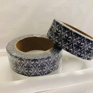 Black and White Wallpaper Washi Tape - Etsy