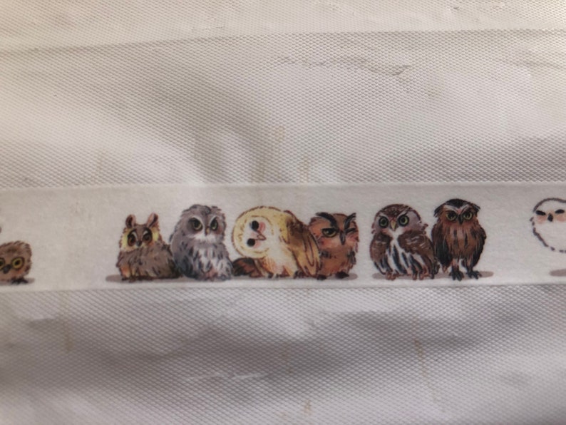 Unique Owls Washi Tape image 6